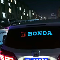 Flexmedia Özel EL Araba Logosu Çıkartması, Araç Reklamı ve Dekorasyonu için Flaş Işık Efektiyle