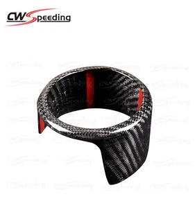 Cubierta de Emblema Delantero de Fibra de Carbono REAL 3K para ALFA ROMEO <span class=keywords><strong>STELVIO</strong></span> 2017-2019 - Product Image 1