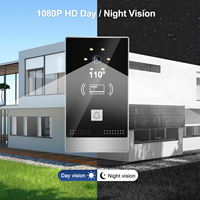 Tuya Smart APP voix système d'interphone Audio bidirectionnel sonnette vidéo caméra avec écran de 10 pouces Support caméra IP téléphone de porte visuelle