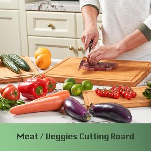 Factory Wholesale Customization Rectangular Kitchen Thick Hard Eco-Friendly Luxury Large Carbonized Organic Bamboo Dishwasher - Product Image 3