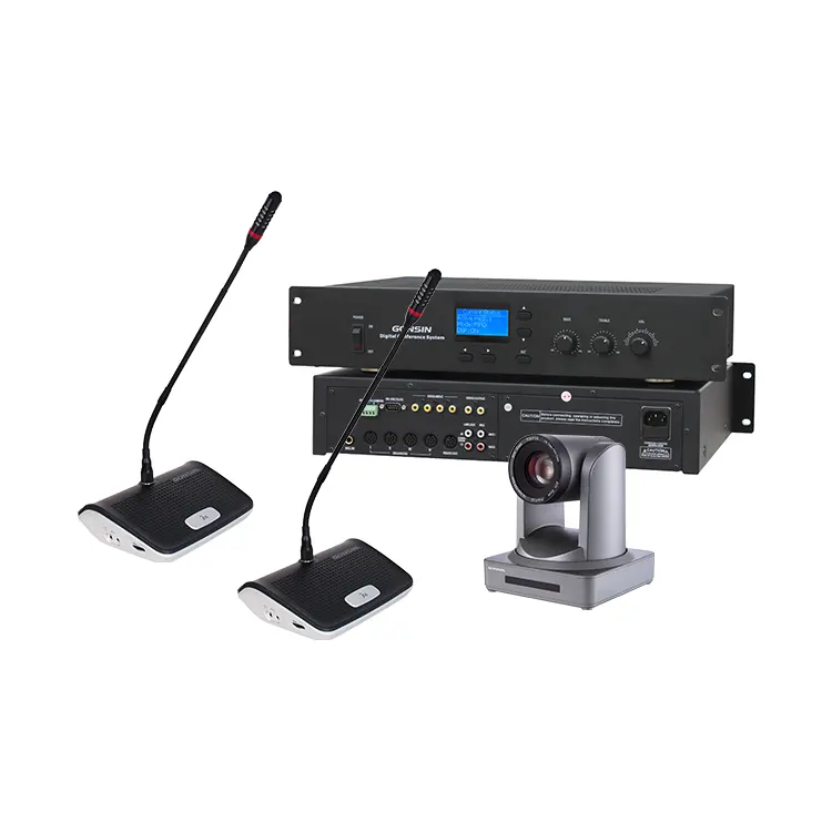 GONSIN Video konferans sistemi toplantıları konferans hoparlör mikro konferans ses izleme Zoom Video konferans kamerası