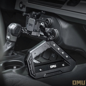 Poignée de console centrale OMU pour Bronco en aluminium / fibre de carbone avec support de téléphone, accessoire tout-terrain - Product Image 2