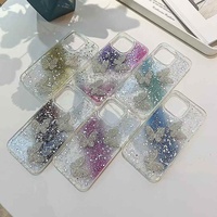 Luxe Bling Glitter Colle Magnétique TPU Silicone Coréen Ins Style Femmes Téléphone Portable Cas pour iPhone 16 Pro Max 15 Plus 14 13