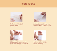 Patch Détoxifiant Herbal pour les Pieds au Thé Vert – Soulage la Fatigue et la Douleur, Améliore le Sommeil – Autocollant de Soin des Pieds – Prix Usine – Élimination de l'Humidité – OEM ODM