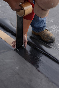 Membrane d'étanchéité EPDM de type 1,2 mm d'épaisseur, garantie JLY 5+ ans, rouleaux pour toitures, terrasses, caravanes - Product Image 6