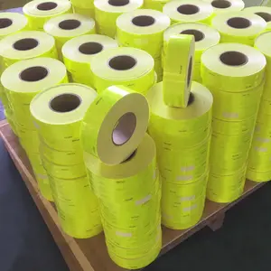 Custom Fluorescent Fluoro Yellow Green Orange Engineering Grade Reflective Film Sheeting