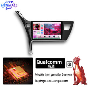 Qualcomm Snapdragon 10 pulgadas 64G IPS pantalla coche estéreo GPS <span class=keywords><strong>Android</strong></span> 2 Din coche REPRODUCTOR DE DVD para Toyota Corolla 2017-2019-EU con 4G - Product Image 2