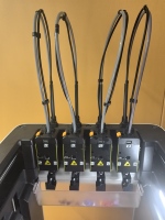 Imprimante 3D FDM automatique Snapmaker U1, quatre buses, pour usage dentaire, industriel, construction, laboratoire, domestique, nouvelle impression multicolore