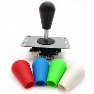 Accessoire de jeu d'arcade : Joystick de style Sanwa avec boule ovale 5 broches, Joystick de combat Sanwa JAMMA pour machine <span class=keywords><strong>à</strong></span> monnayeur - Product Image 1