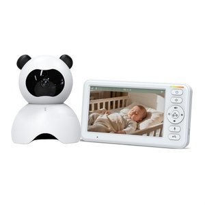 <span class=keywords><strong>Babyphone</strong></span> 2026 avec caméra, protection de la vie privée, communication bidirectionnelle sur 1000 pieds, écran IPS de 6 pouces, batterie de 5000 mAh, sécurisé, sans Wi-Fi - Product Image 1