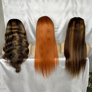 13X6 13X4 Transparent Hd Ren Phía Trước Tóc Giả Tóc Người, Thô Peru Remy Tóc Hd Ren Phía Trước Tóc Giả Bán Buôn Nhà Cung Cấp - Product Image 6