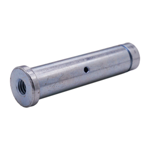 Axe de connexion de précision en acier au carbone zingué sur mesure, tourné CNC, avec trou latéral pour équipement d'automatisation - Product Image 2