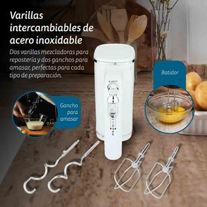 Frullatore a immersione Runkel 250W 5 velocità con fruste per impastare e mescolare - Product Image 3