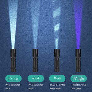 Kép ánh sáng hợp kim nhôm 10W LED đèn pin + 395nm UV đèn pin sạc UV Led đèn pin - Product Image 6