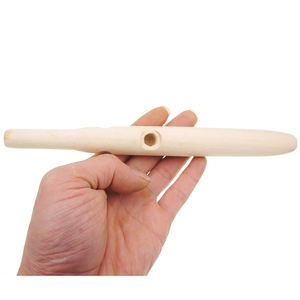 8 pouces en bois non peint Crayon Popper Leurres de surf en bois Bouchons flottants leurre de pêche en bois - Product Image 3
