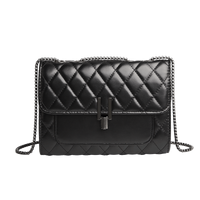 Tas selempang wanita modis harga pabrik, desain kulit imitasi PU, tas tangan rantai mewah, dompet wanita, tas selempang crossbody