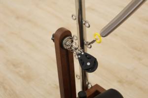 Walunt Pilates Réformateur Machine Équipement Demi Trapèze Noir Aluminium Yoga Formation <span class=keywords><strong>Maison</strong></span> Chêne Bois Pilates Réformateur Avec Tour - Product Image 4