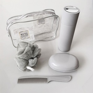 IStapromo Gifts Wholesale Custom Logo Pvc <b>Toiletries</b> Storage <b>Bag</b> Transparent Waterproof Bathroom Storage <b>Bag</b> <b>Clear</b> Pvc Women Cos - Product Image 5