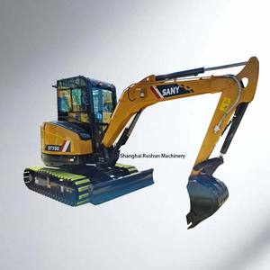 Mini-excavatrice SANY d'occasion de haute qualité à prix avantageux, excavatrice hydraulique SANY SY35 d'occasion en stock à vendre - Product Image 1