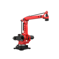 Bras de robot de palettisation à quatre axes et trois mâchoires nouvellement lancé BRTIRPZ2480A Robot industriel Borunte Entraînement servo-électrique Protection IP40