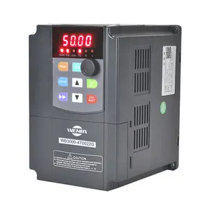 WENBA 3 المرحلة 380V محول عاكس التردد 0.75KW 1.5KW 2.2KW 380V متغير محرك تردد محرك VFD