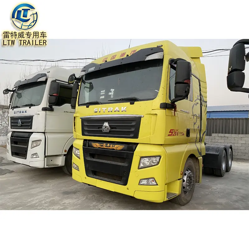Sinotruk Sitrak c7h verwendet CNG Truck Heavy Duty 430 PS 6*4 Euro 5 Traktor Truck zum Verkauf