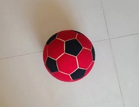 Ballon de football collant de 21cm de diamètre pour fléchettes de football gonflables avec bande magique
