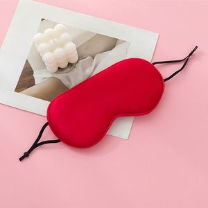 Satin Luxury Super Soft Elastic Eye Mask Ear-hooked Silk Floss Filling for High Quality Sleep - Product Image 3