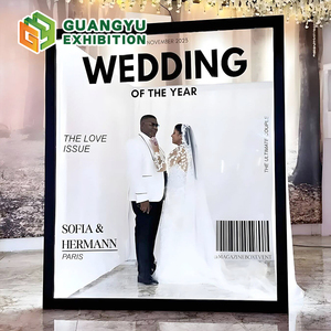 Cabina Fotografica Stile Rivista 6.5x7.5ft, Box Fotografico per Feste Stile Vogue, <span class=keywords><strong>Noleggio</strong></span> Cabina Fotografica Walk-In per Eventi Indimenticabili - Product Image 5