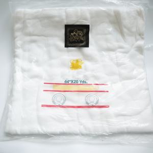 หมอนผ้ากอซซิกแซก44 "พับได้ x20yds ผ้าฝ้าย100% แบรนด์เนม - Product Image 1