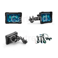 Écran CarPlay sans fil Android Auto Monitor pour moto Scooter étanche MirrorLink Car Play Device Waze Spotify
