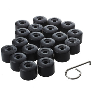 Tuercas de Seguridad Antirrobo Negras 1K0601173A para Volkswagen New Jetta Golf Bora Sagitar Magotan, Material PP - Product Image 2