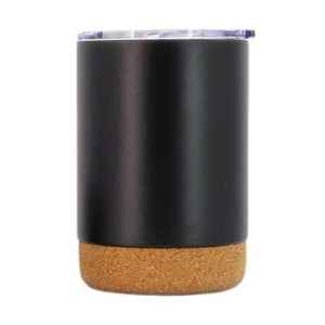 12oz Stainless Steel Cork Bottom Vacuum Tumbler 6-12 Hours Insulation Leak-Proof Eco-Friendly Portable <b>Coffee</b> & Beer Cup - Product Image 2