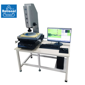 เครื่องวัดวิดีโอแบบแมนนวล Rationa VMS-4030G สำหรับการวัดแบบ 2D/2.5D ความละเอียด 0.5 ไมครอน ได้รับการรับรองมาตรฐาน CE รับประกัน 1 ปี พร้อมระบบ Proprietary - Product Image 1