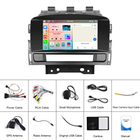 Autoradio Android Podofo 6+128GB con schermo touch capacitivo da 7 pollici, 2DIN integrato, CarPlay wireless e Android Auto per Buick Opel Astra