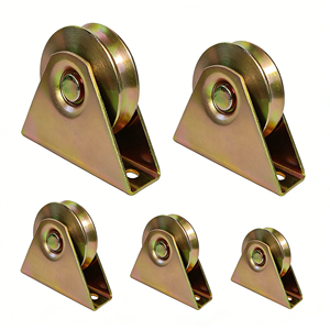 Ruedas de acero de tamaño personalizado para puertas, ruedas de servicio, poleas guía en voladizo para puertas correderas de garaje de 60 kg (Duraderas y de bajo ruido) - Product Image 5