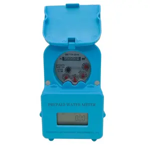 High Quality Prepaid IC Card Digital Brass DN15 Cold Water Meter