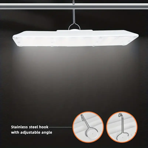 Hot siêu sáng 12000mAh 3 chế độ trắng ấm phẳng ánh sáng có thể sạc lại móc xách tay đèn pin Lều đèn lồng dẫn cắm trại đèn - Product Image 3