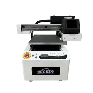 XP600 dtf printer uv film AB 4050 UV flatbed pencetak pernis untuk casing ponsel botol kaca pencetak uv mesin cetak kasur datar