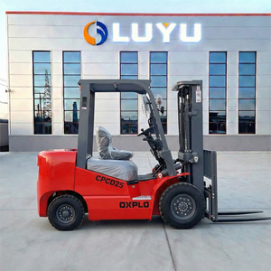 Forklift Diesel QUANCHAI 3 Ton Kecepatan Tinggi untuk Dalam Ruangan, Mesin Diesel, Transmisi Otomatis, Tinggi Angkat 8m, Tiang Tiga Tingkat - Product Image 2