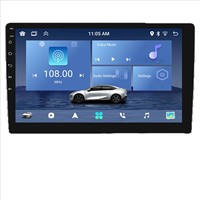 Autoradio Android 9''/10'' avec écran tactile 1+16G, Carplay intégré, Bluetooth, navigation, caméra de recul, tout-en-un
