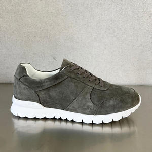 Nhà Máy Bán Buôn Người Đàn Ông Của <span class=keywords><strong>Retro</strong></span> Frosted Da Bò Thấp Top Giày Thể Thao Cao cấp & Giản Dị Hội Đồng Quản Trị Thiết Kế Phong Cách Đi Bộ - Product Image 3