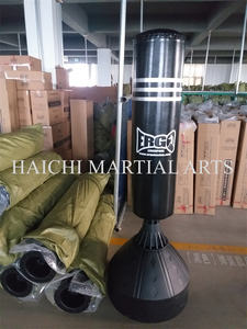 Oferta Especial: Sacos de Boxeo de Cuero PU con Cubierta Protectora, Ventosas y Relleno de Arena para Golpear y Patinar - Product Image 6