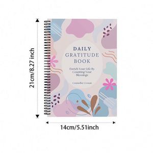Cahier d'exercices complet sur la gratitude pour la réflexion quotidienne, les outils de planification de croissance personnelle, la pleine conscience et la positivité - Product Image 4