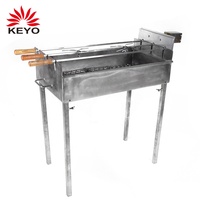 야외 스테인레스 스틸 키프로스 불고기 바베큐 그릴 키프로스 바베큐 motorised spit roas rotisserie 바베큐 그릴