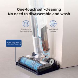 Nouveau design 2026 – Aspirateur balai sans fil portable pour maison et voiture, avec fonction serpillière, pour nettoyage humide et sec – Vente en gros usine - Product Image 4