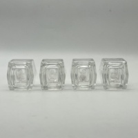Haute qualité 10ml verre clair bouteilles de parfum carré vide bouteilles en verre bouchon à vis fabrication directe d'usine 10ml emballage
