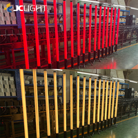 8 pièces/ensemble 8 unités batterie sans fil 360 Pixel Tube Set avec Flight Case IP65 étanche extérieur Rechargeable Rgb Led Tube Light