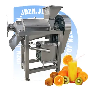 Kleinschalige Fruitpers Juicer Commerciële Sap Extractor Schroef Extruder Jucer Machine Voor Oranje Appel Gember Ananas-Gebroken
