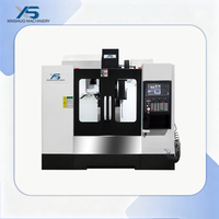 Centre d'usinage vertical CNC CV855A avec broche BT40, magazine automatique simple 24 outils et contrôleur de fraisage CNC